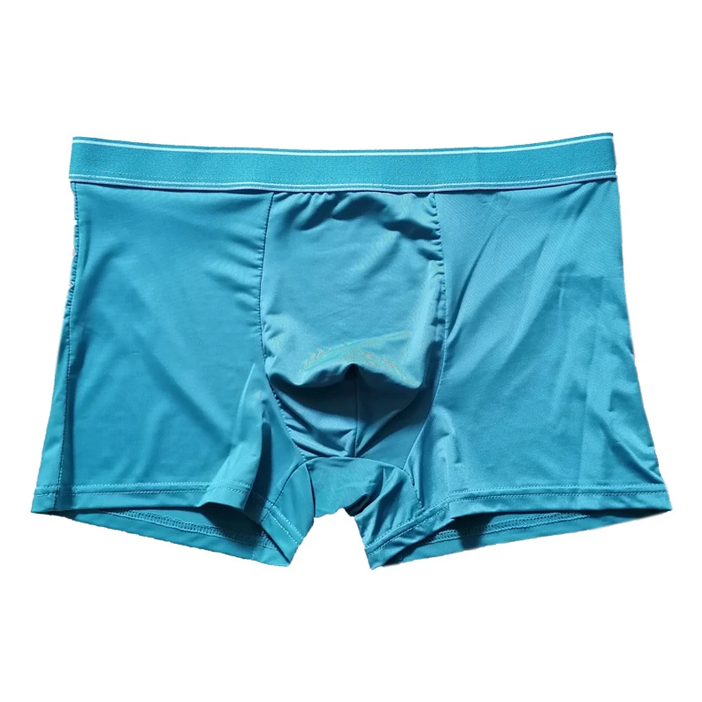 

Underwear Men Bulge Pouch Breathable Boxers Comfort Sports Briefs Shorts Trunks Sexy Lingerie Hot Traceless Slip Homme