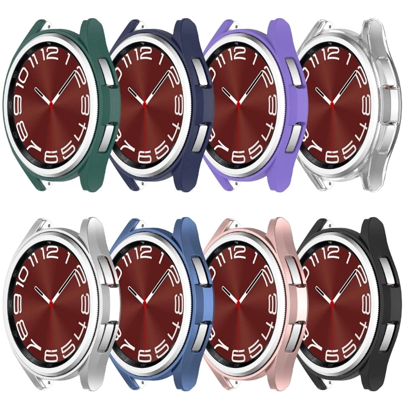 

ProtectionShell для часов 6Classic 43 мм/47 мм защитный чехол-бампер смарт-часы сменный чехол с половинным покрытием корпус 896C