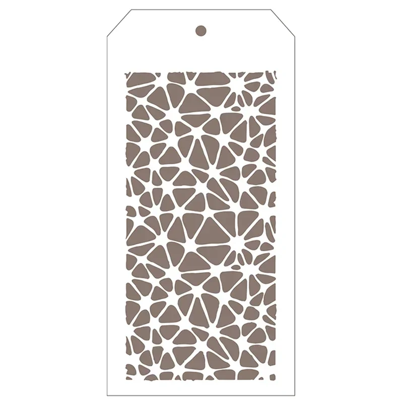 Новая сетчатая бирка пластиковый трафарет для DIY альбом бумажная карта фон