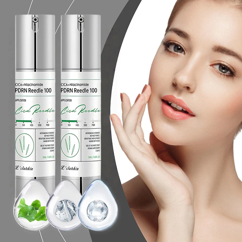 Фото Эссенция CICA+ с ниацинамидом и PDRN: нежное восстановление, длительное увлажнение, гладкость кожи, улучшение текстуры и мягкости кожи. №3