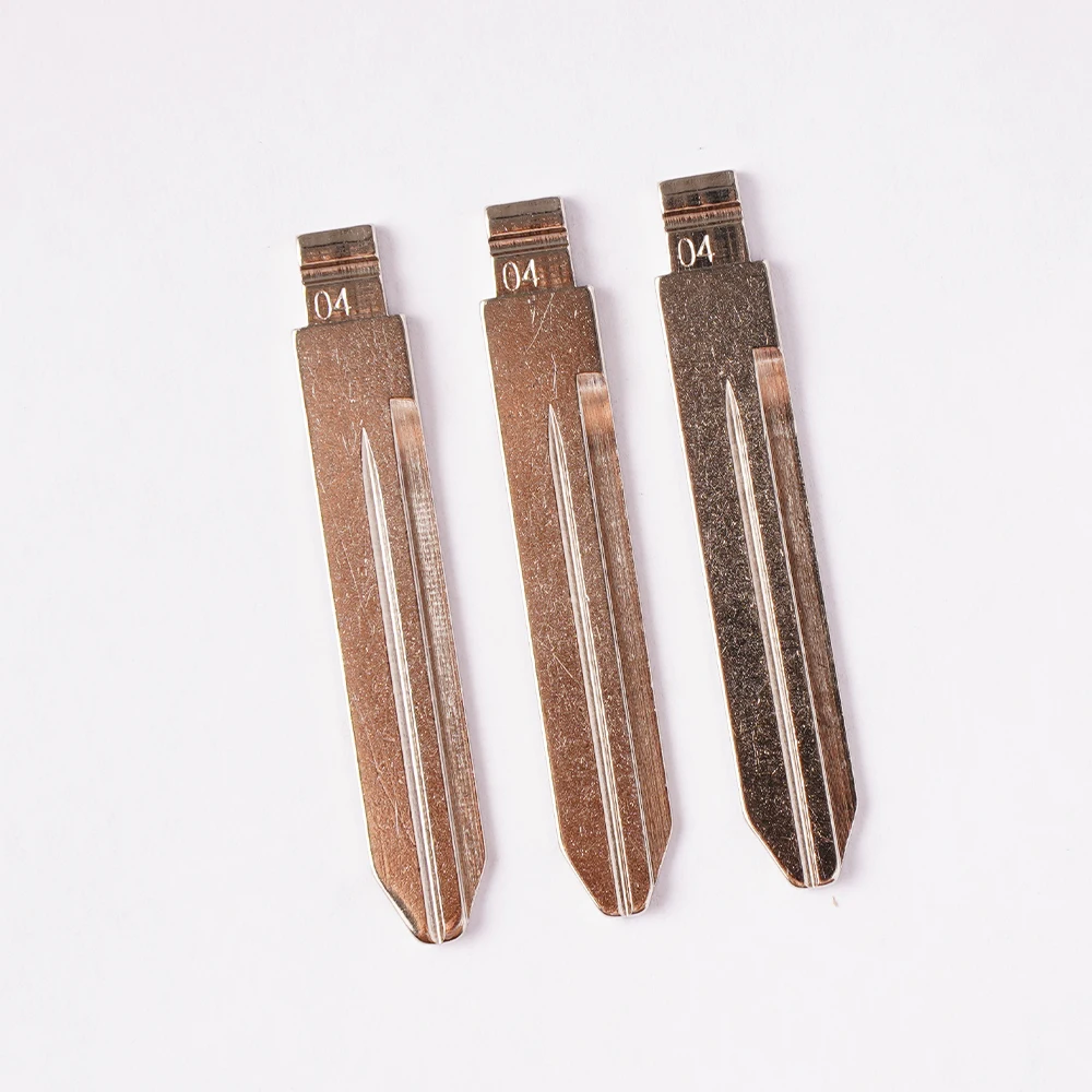 10 шт. 04 # CY24 Металлический необрезанный пустой откидной лезвие дистанционного