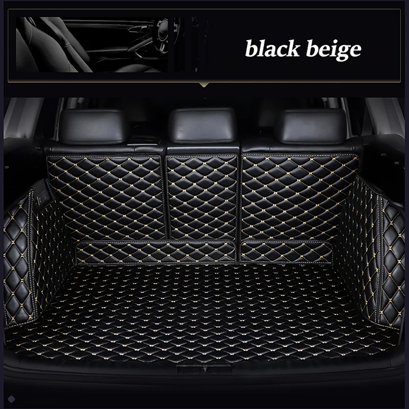 

Full Coverage Custom Car Trunk Mats for Ford Mondeo 2013-2021 2006-2012 Kuga 2013-2022 Interior Details Car Accessories