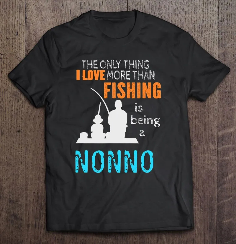 

Футболка мужская с надписью «More Than Love Fishing»