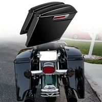 kemimoto 5 stretched extended hard saddlebags for electra glide for road king 1993 2005 2006 2007 2008 2009 2010 2012 2013