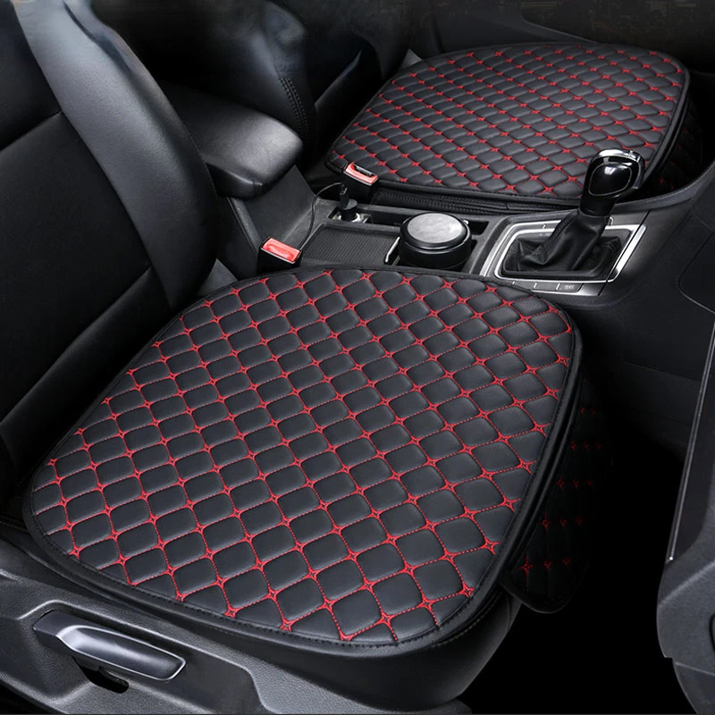 

Car Seat Cover Set Universal Leather Car Seat Covers Protection Auto Seats Cushion Pad Mats Chair Protector Interior Accessories