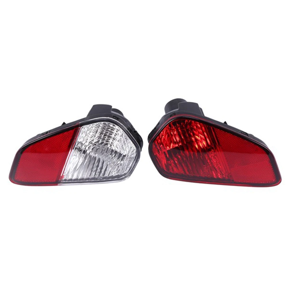 

1Pair Car Rear Bumper Fog Light Parking Warning Reflector Taillights for Mitsubishi Outlander 2015-2020