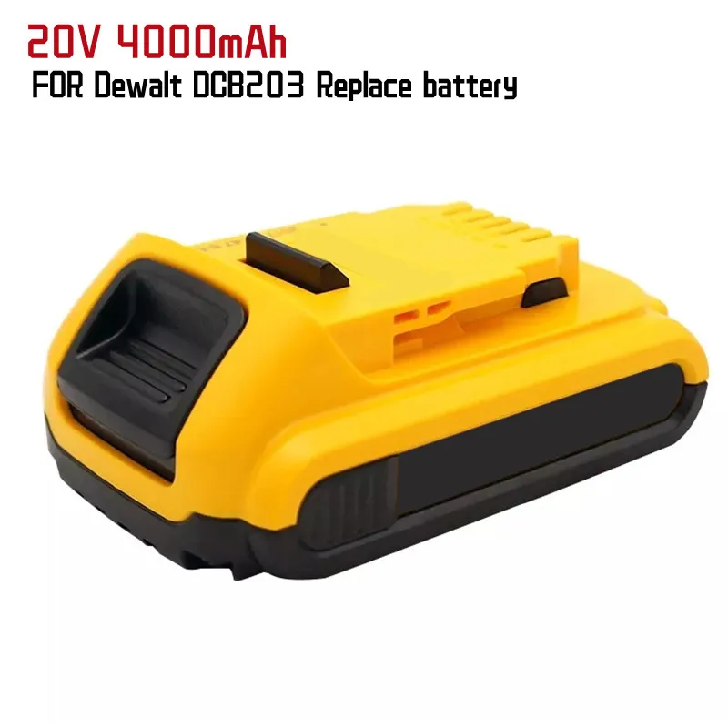 

1-2PACK 20V 4000mAh DCB203 Lithium-Batterie Ersatz für Max XR DCB200 DCB205 DCB206 DCB184 DCB201 18 Volt Power Tools