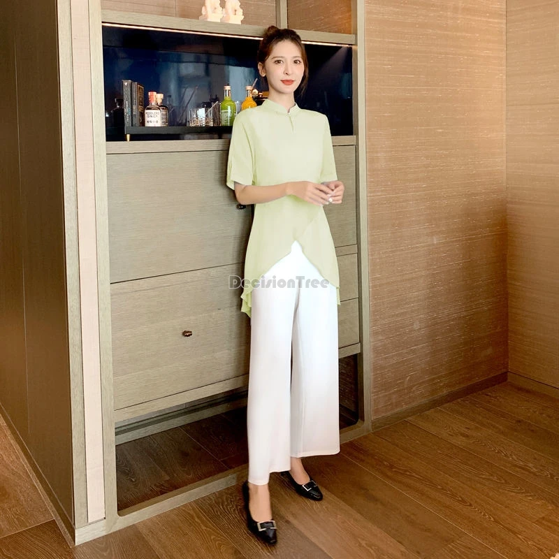 2024 винтажная простая искусственная терапия ног и режим ванны в китайском стиле