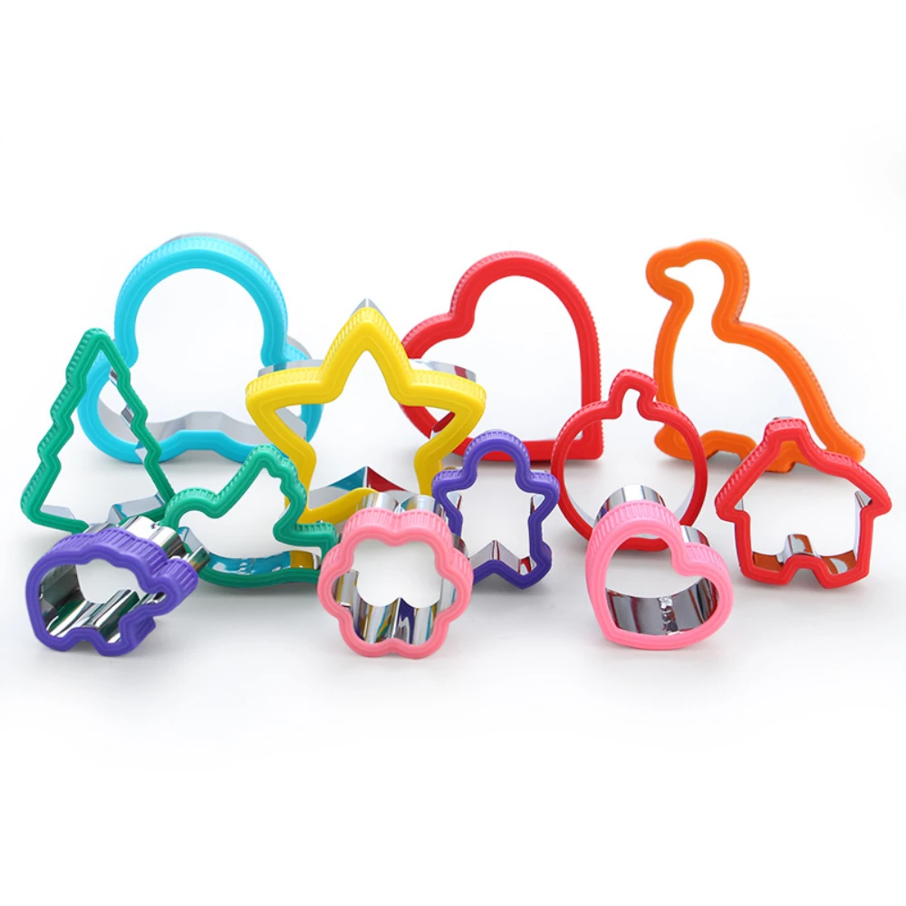 Набор сэндвич-резаков для детей металлические формочки печенья в форме животных