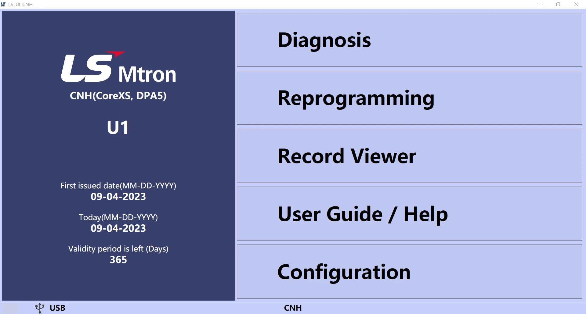 

Диагностическое программное обеспечение LS MTRON Tier4 2.0.0.6