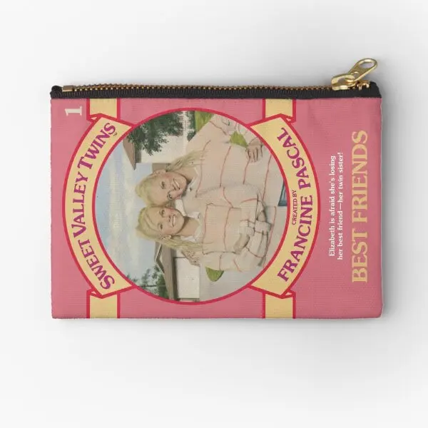 

Винтажный чехол-книжка Sweet Valley Twins, чехлы на молнии, маленькие носки, чистый чехол для хранения нижнего белья, кошелек для монет, карман для мужчин