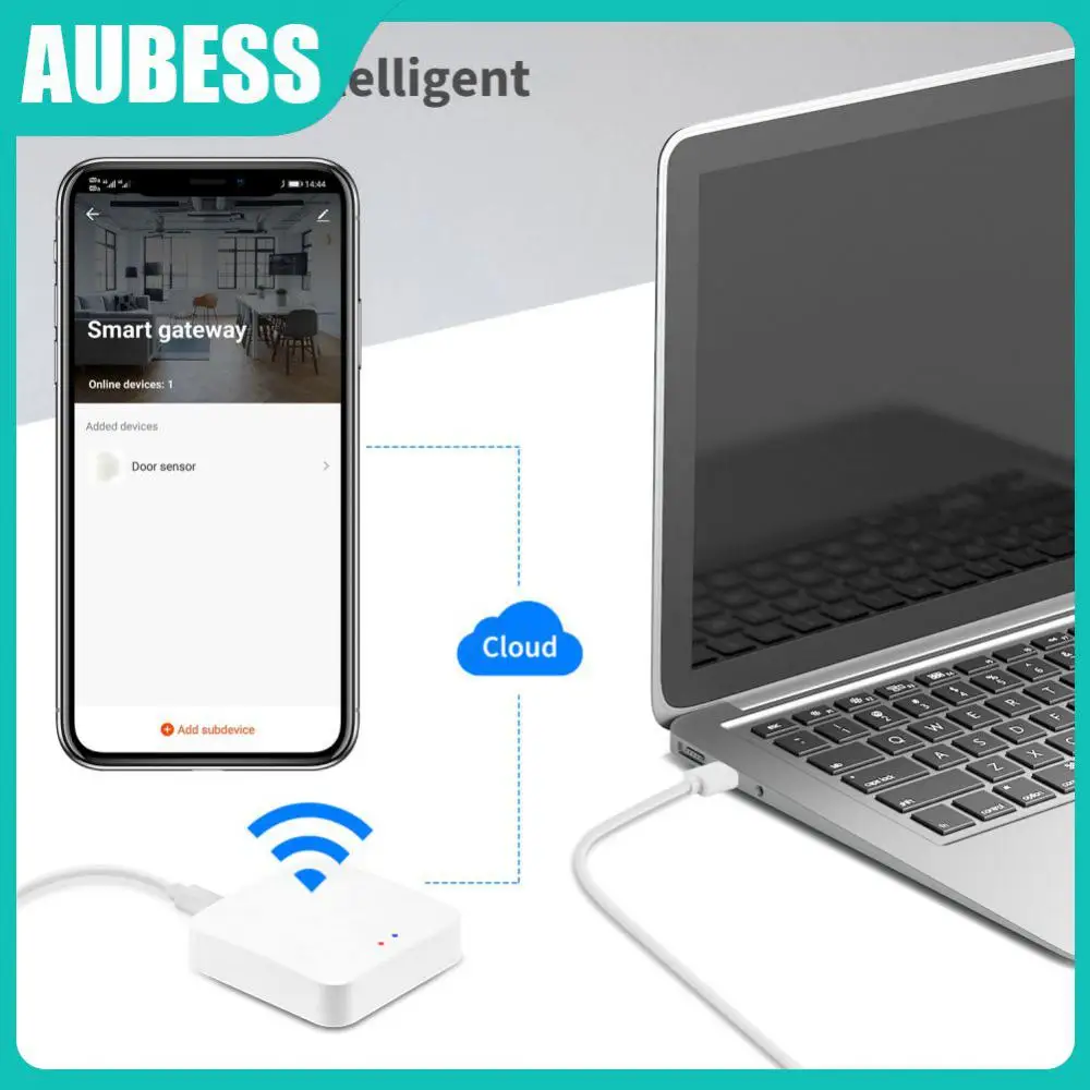 

Gateway Tuya bluetooth-compatible Smart Wireless Gateway Smart Life App Remote Control Wireless Gateway Smart Home