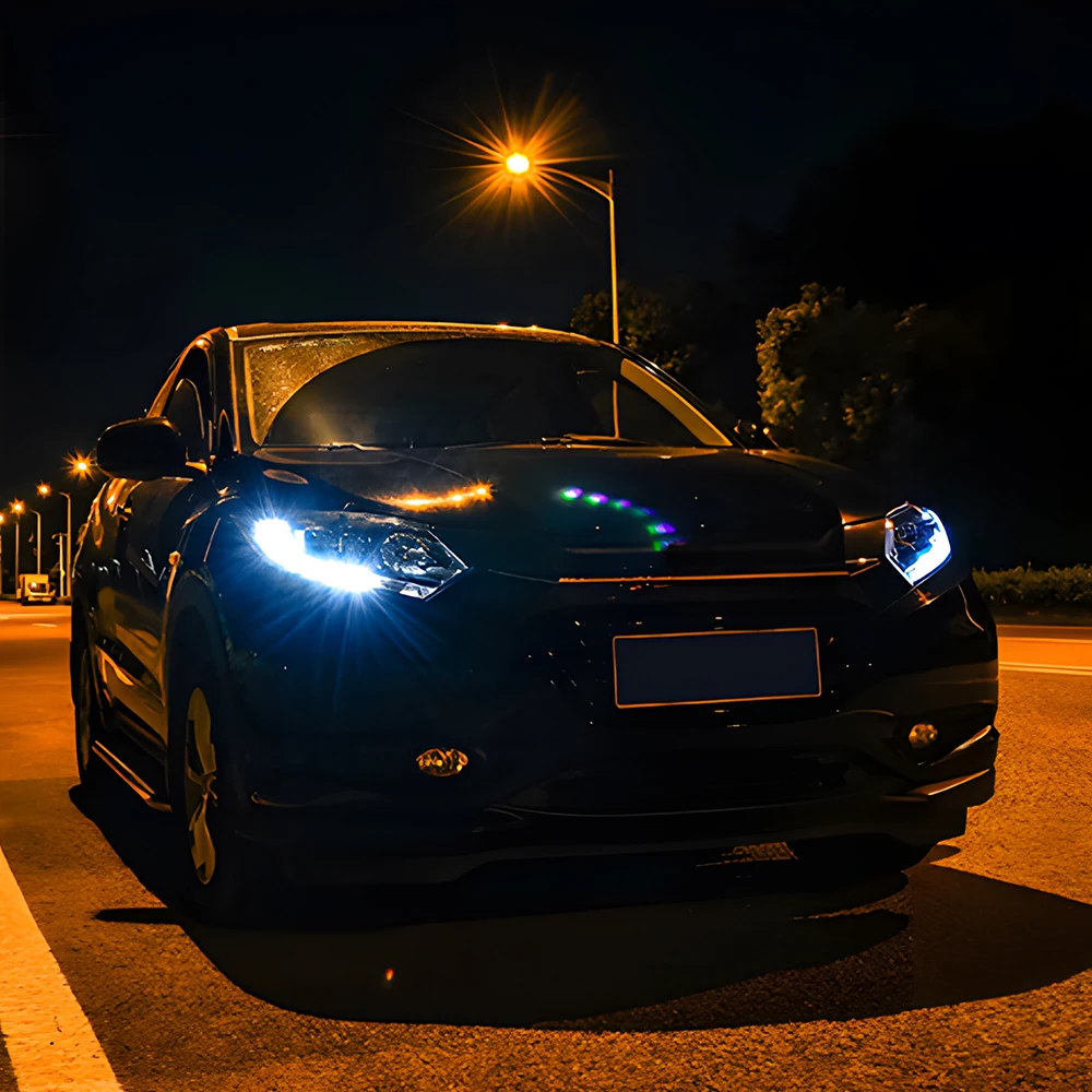 Автомобильные передние фонари для Honda Vezel Hr-V Xr-V 2014-2018 автоматические фары в сборе