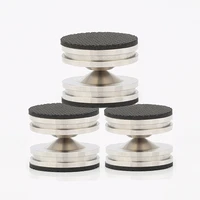 high quality 4sets 28mm stainless steel hifi audio speaker isolation spike stand feet pads base