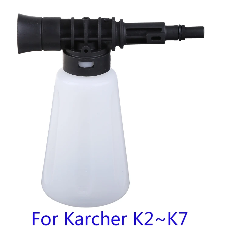 

High Pressure Washer Foam Soap Snow Foamer Car Wash Foam Nozzle for Karcher K2 K3 K4 K5 K6 K7 Foam Gun Generator Washing