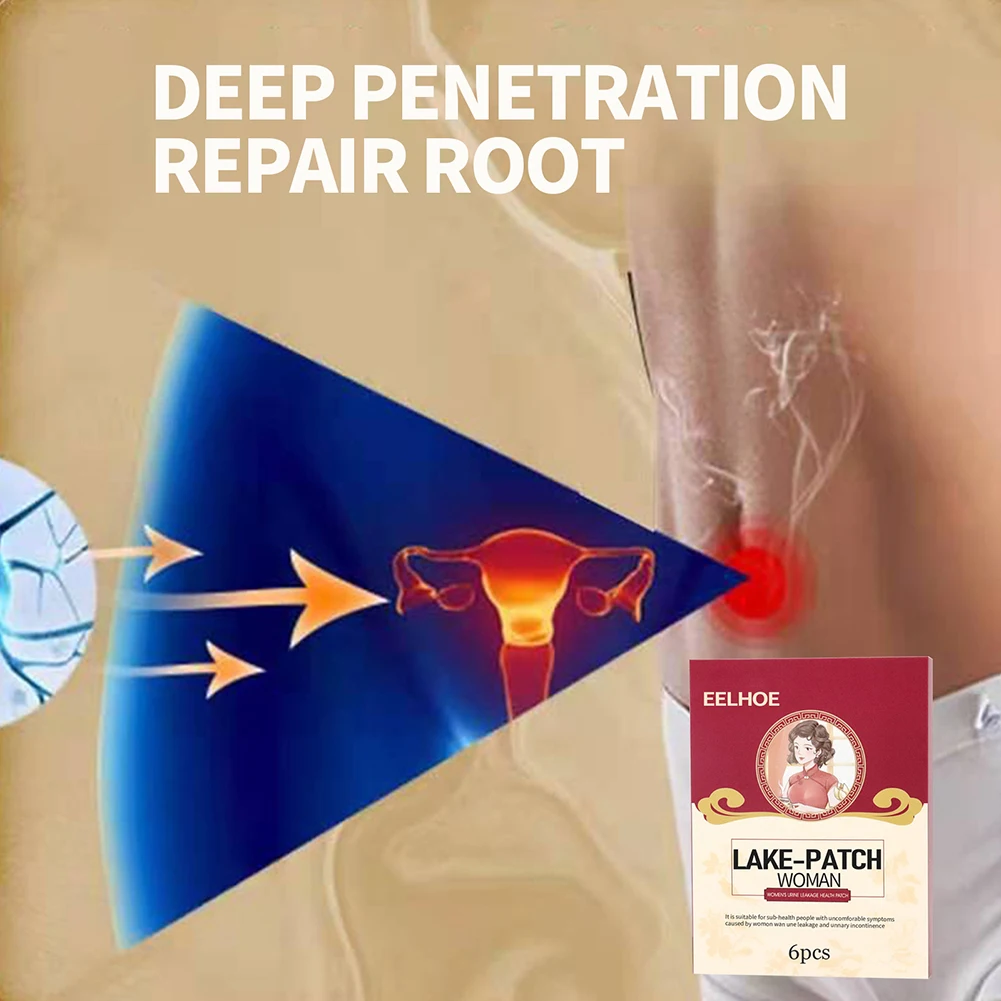 

6pcs Women Leakage Urine Health Patch Frequent Urination Treatment Health Care