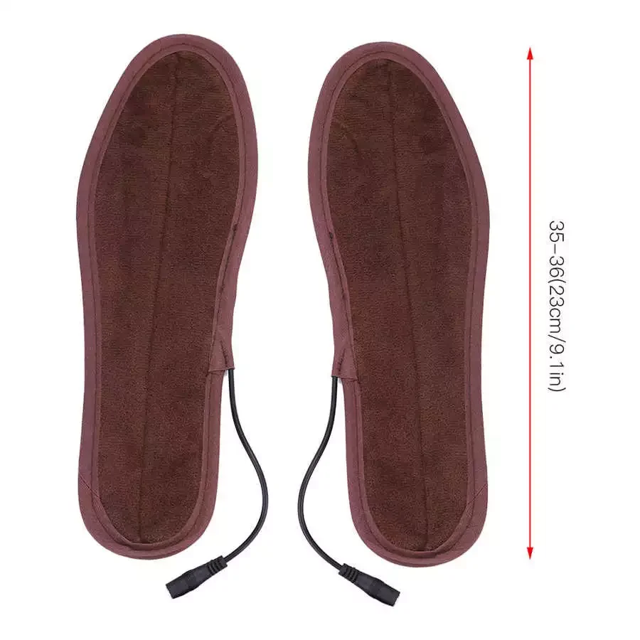 

Heating Insole Comfortable Feet Warmer Winter Heated Shoe Insoles Temperature Controller Foot Heater Pad Multi-sizes