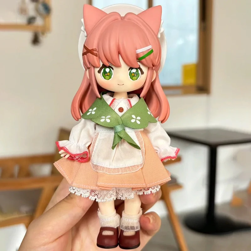 Новинка 2024 года серия Ninizee Dream Town слепая коробка 12 очков Bjd гаражный комплект