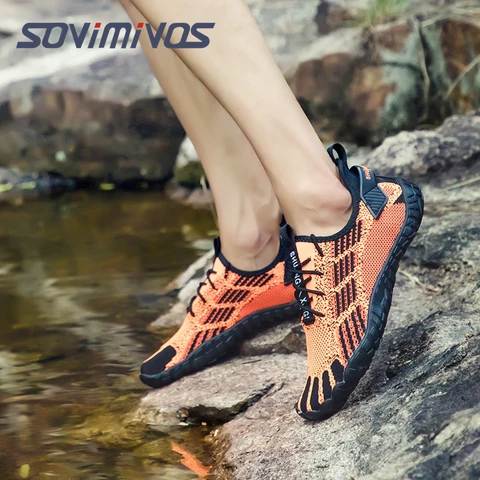 Женская уличная быстросохнущая обувь для треккинга и пешего туризма, аква-обувь для мужчин и женщин, дышащие летние водные кроссовки