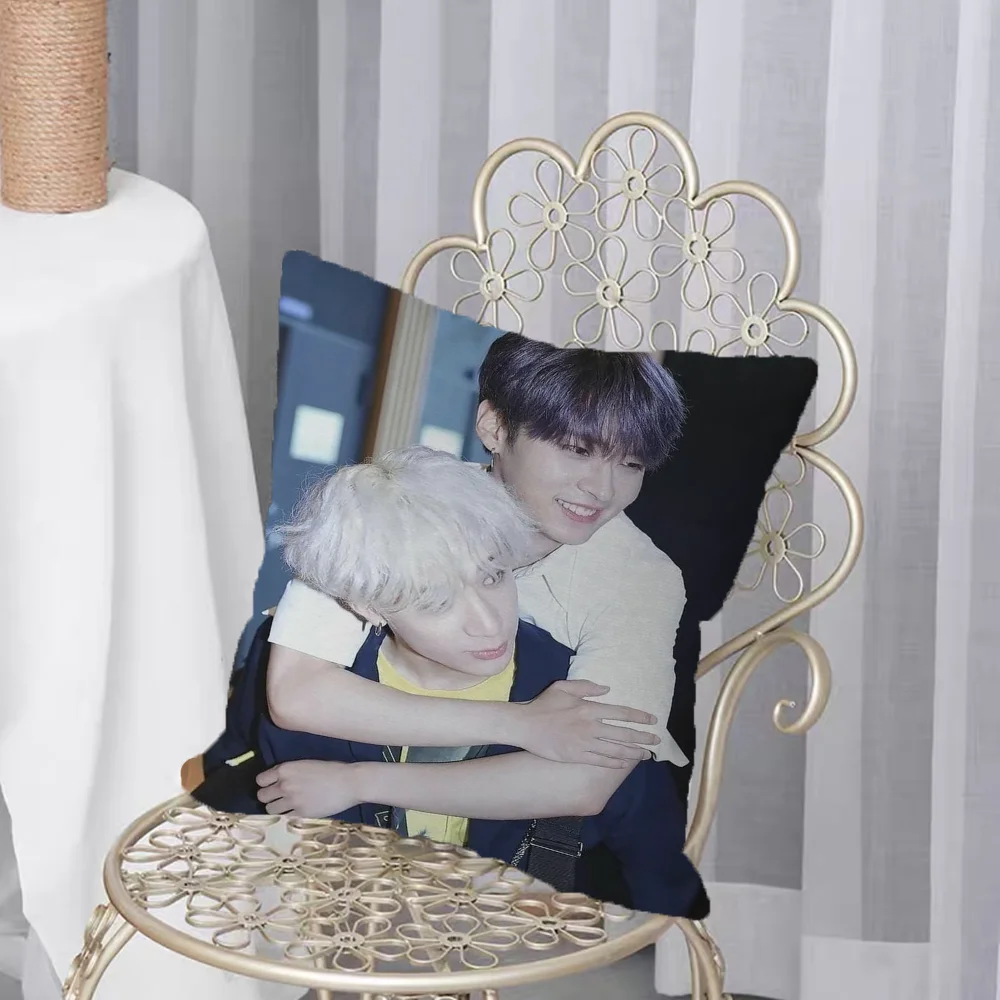 Роскошный чехол для подушки B-Bang Chan роскошные наволочки кровати 40x40 эстетическое