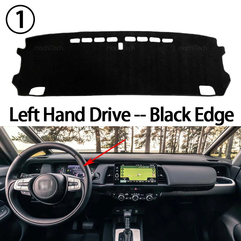 

Для Honda Fit Jazz GR GS 2020 2021 2022, чехол для приборной панели автомобиля, избегайте легкой панели, инструментальная платформа, чехол, коврик, аксессуары для ковров