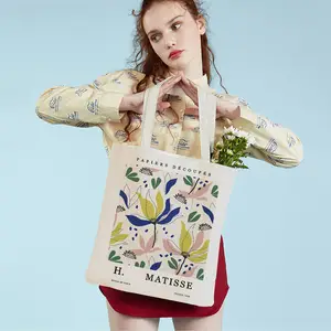 Nordic David Hockney Colorful Painting Travel Tote Lady Handbag Shopper  Supermarket Bag Eco Casual Canvas Women Shopping Bags - AliExpress