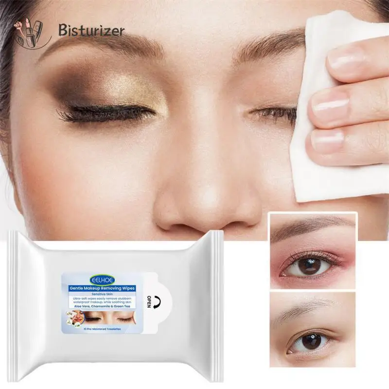 

Lip Eye Makeup Thin Cotton Deep Cleaning Foundation Removal Makeup Remover Mild Disposable Face Towel