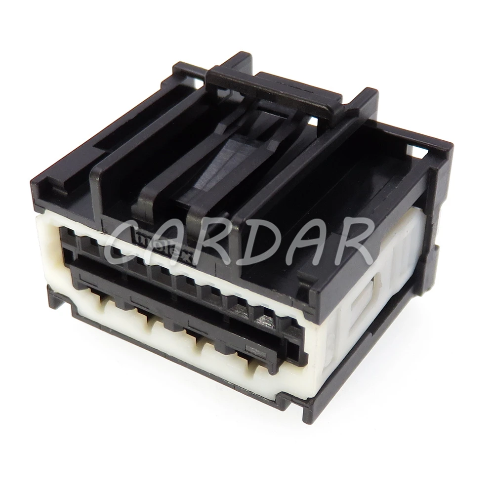 

1 Set 14 Pin Automobile Hybrid Connector Auto Cable Harness Unsealed Adapter Car Electrical Socket 34969-0140