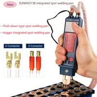 SUNKKO 73B all-in-one spot welding pen handheld portable with trigger switch spot welding pen DIY electric car 18650 battery pac