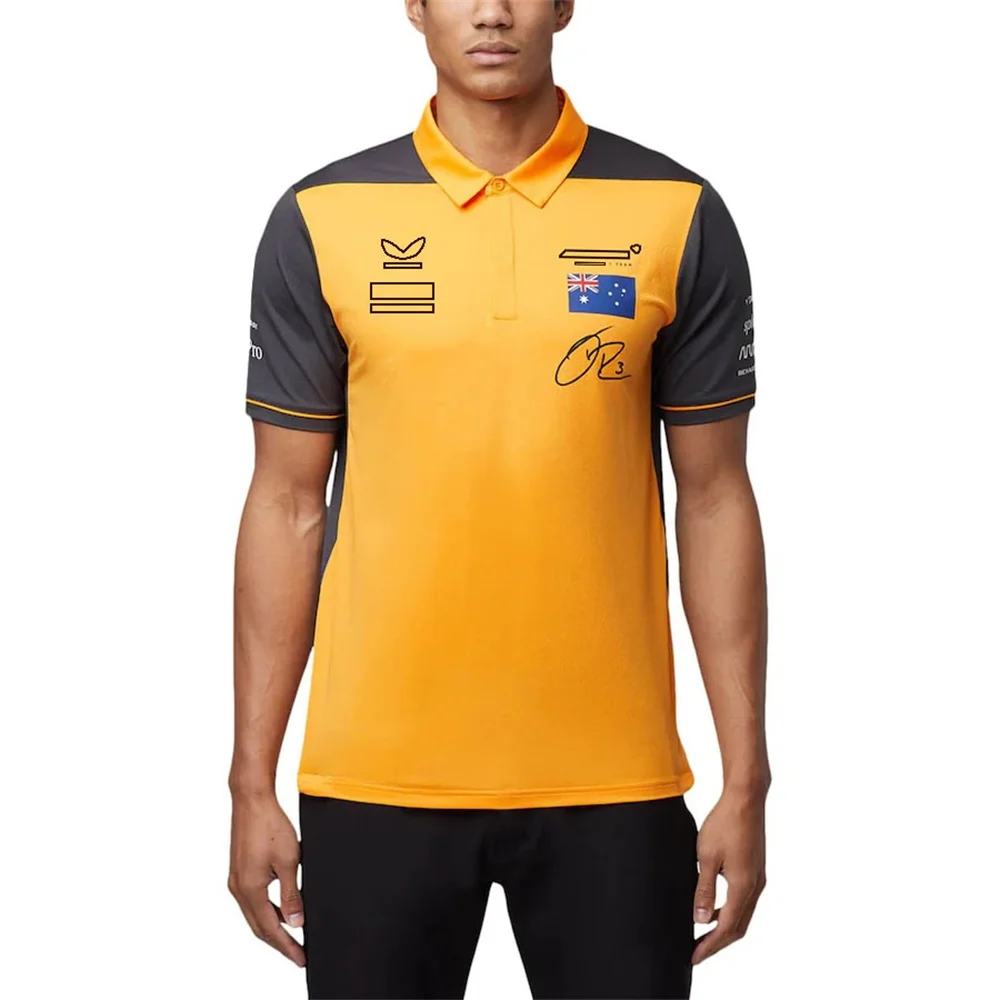 

2022 New Season F1 Polo Formula One Team Men's F1 T-shirt Jacket Official Same Style Customization