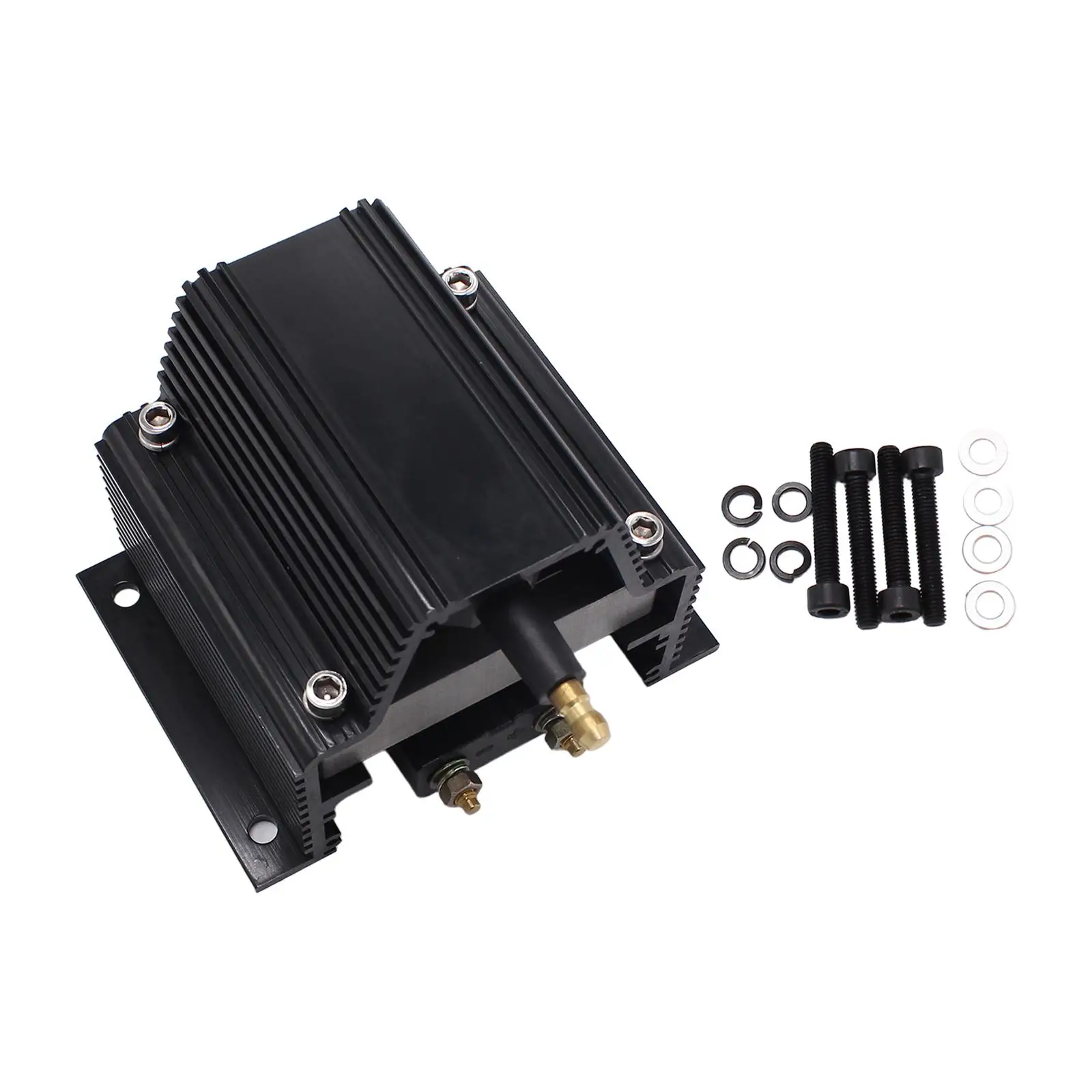 Высокопроизводительная катушка зажигания черная заменяет мужской разъем Hei