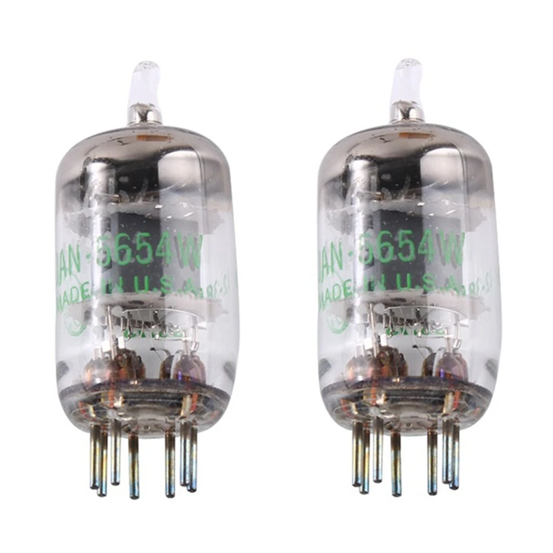 

Вакуумный трубчатый клапан GE5654W GE5654, 2 шт., улучшенная электронная трубка для сопряжения аудио усилителей 6J1 6M1 6AK5 6J1P EF95