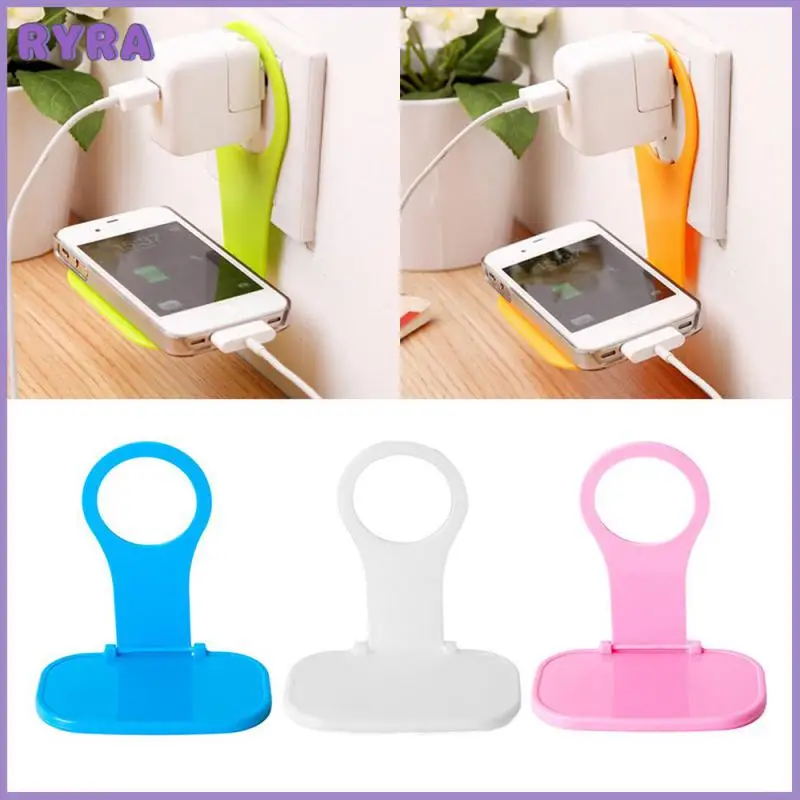 

Mobile Phone Shelf Universal Hook Racks Portable Folding Charge Hanger Rack Storage Organizer Charging Stand Bracket Support