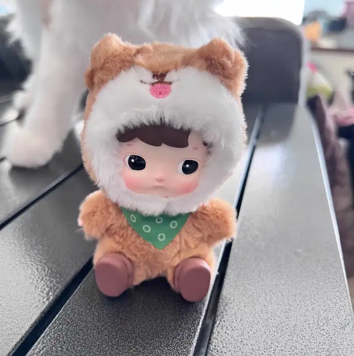 Фото Подлинная Hacipupu Animal Snuggle with You Series Mystery Blind Box, экшн-фигурка, виниловые куклы, коллекция Mystery Box, игрушки-сюрпризы №2
