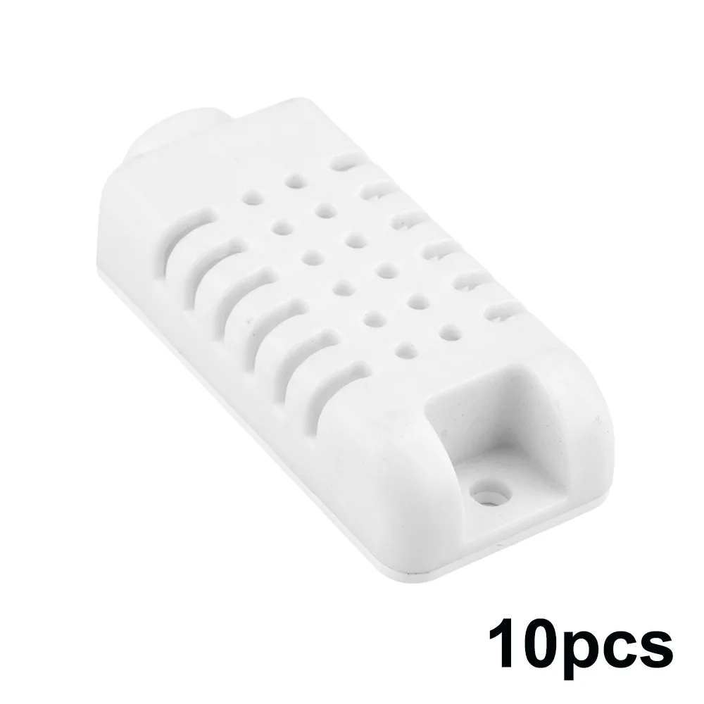 

Корпуса для датчиков температуры и влажности Aideepen, 10 шт., черный, белый, синий