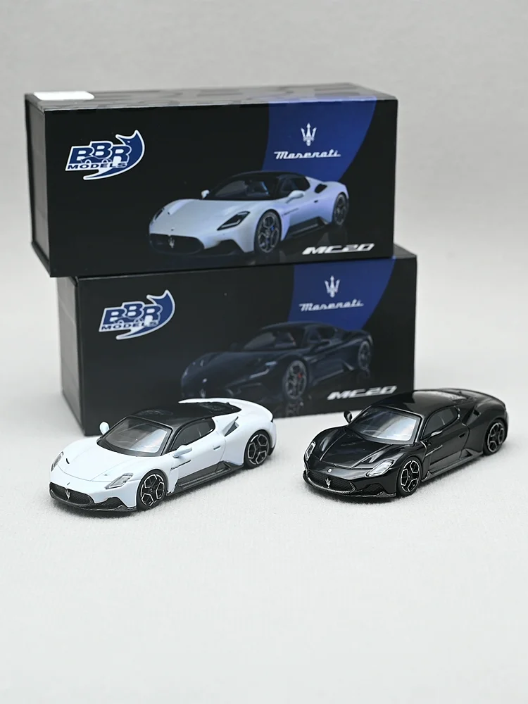 

1:64 MC20 Коллекционная модель автомобиля из сплава, сувенирная демонстрационная модель, игрушка в подарок