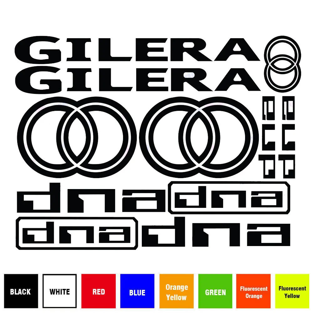 

Виниловая наклейка для мотоцикла Gilera DNA