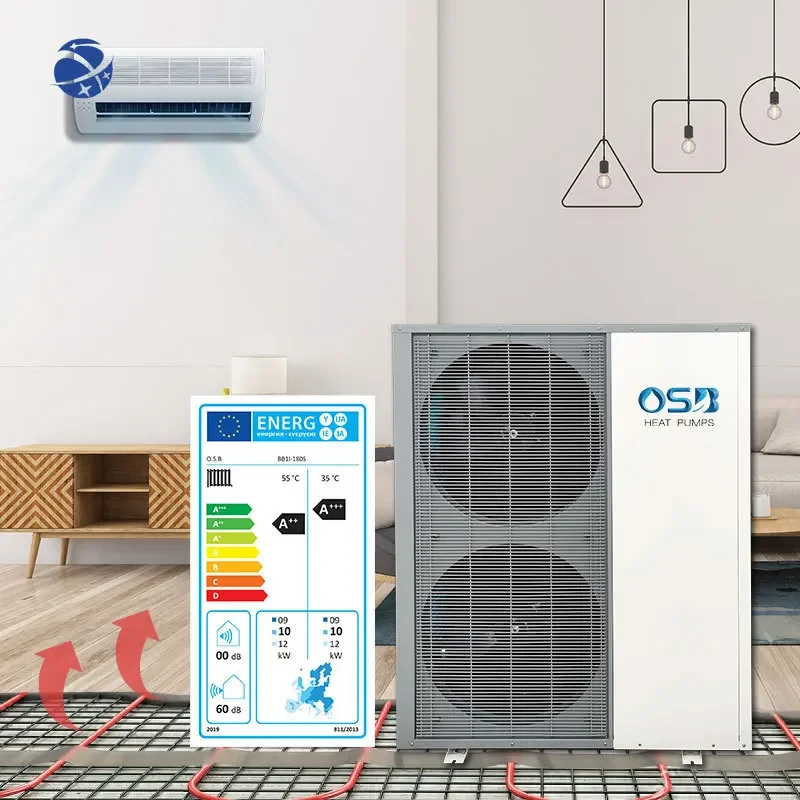 Умный Wi-Fi инвертор R32 R290 моноблок тепловой насос r290 водонагреватели тепловая