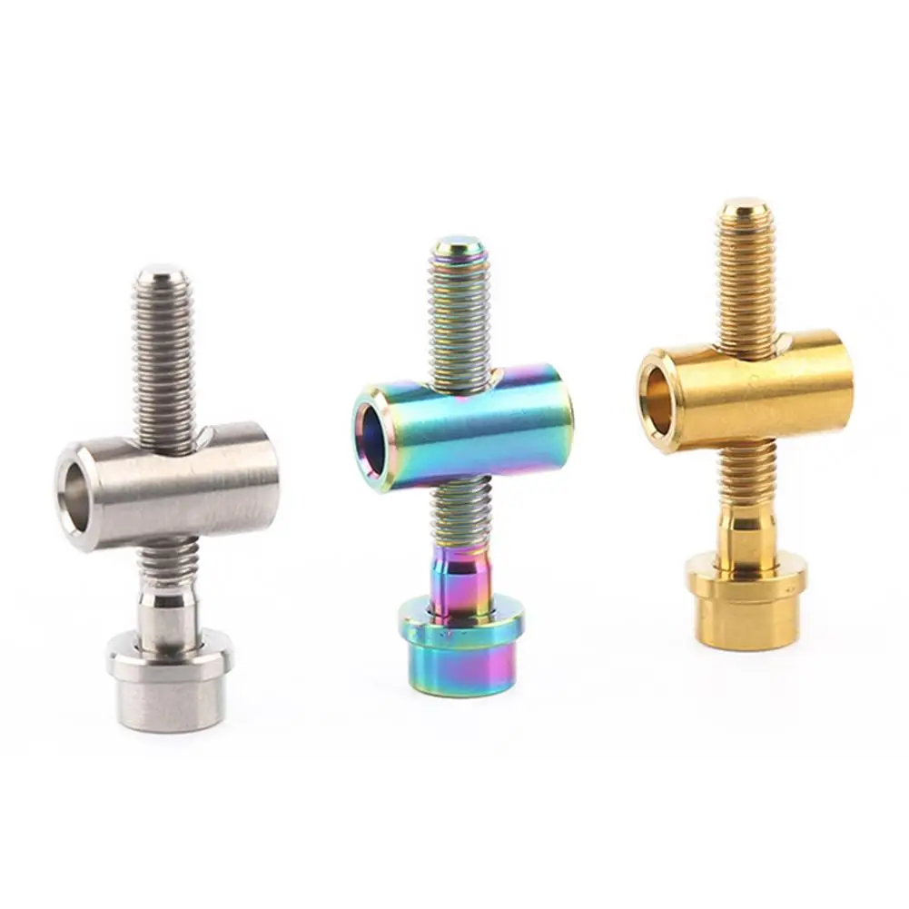 

Bicycle Seat Post Fixed Bolts TC4 Titanium MTB Road Bike Seatpost Saddle Fixed Screws M5 x 30mm / M5 x 35mm / M5 x 40mm