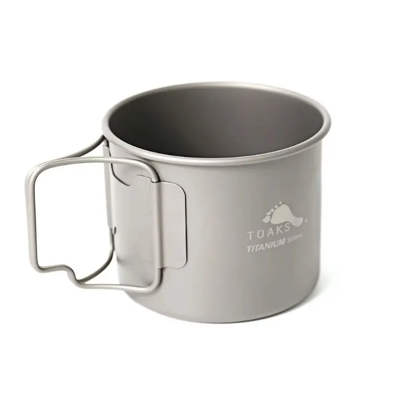 Сверхлегкая титановая чашка и кастрюля TOAKS CUP-375 Pot-750 посуда для кемпинга на