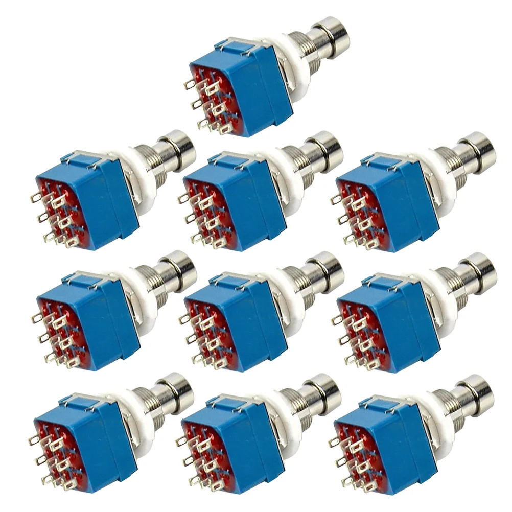 

Switch Pedal Guitar Effects Foot Metal Stomp Footswitch Bypass Pin Replacement 3Pdt Part Pedals Electric Effect Switches True
