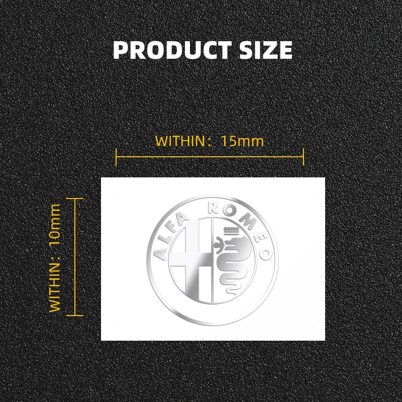 2/5/10 шт. 3D металлическая наклейка с эмблемой автомобиля декоративная внутренняя