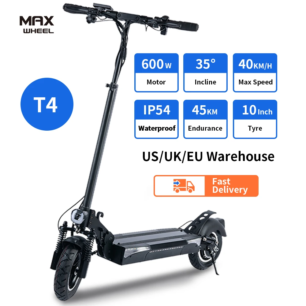 

Max Wheel Mobility Adult T4 Self Balancing Electric Scooters Voltage Less 60V Scooter