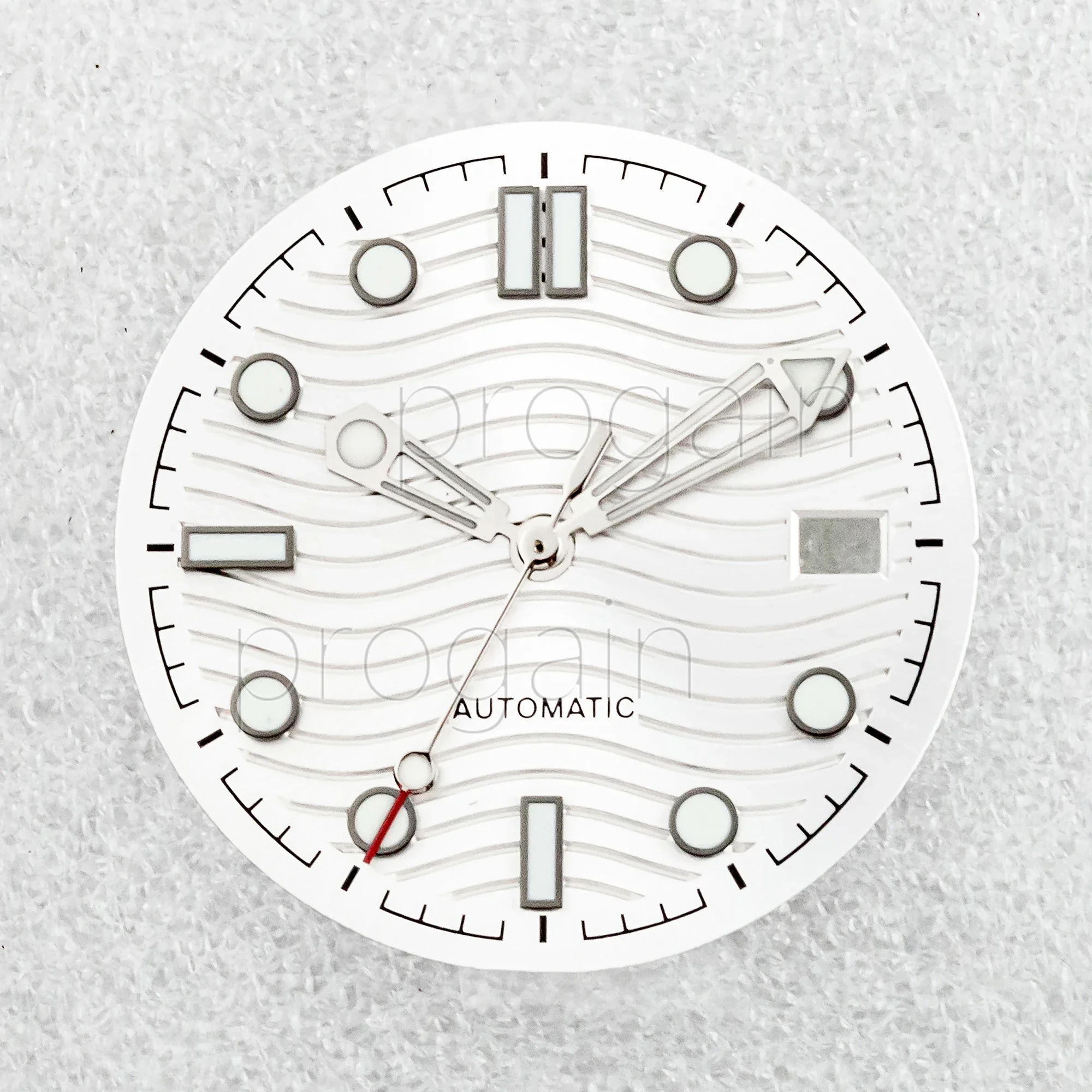 31 мм циферблаты для часов светящиеся стрелки иглы указатели Seamaster 300 модные