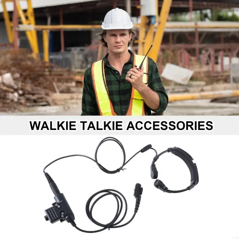 U2JE Acoustics Расширяемая воздушная трубка с вибрацией горла U94 PTT для PD780 PT580H PD780G