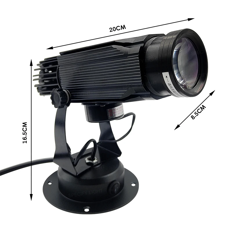 15 Вт 30 40 50 60 светодиодный рекламный проектор индивидуальный логотип для