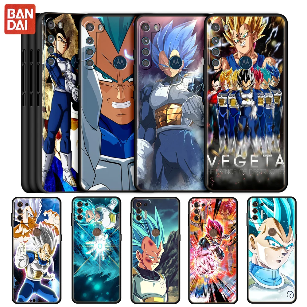 

Dragon Ball Vegeta Comic Case For Motorola Moto G30 G50 G60 G8 G9 Power One Fusion Plus E6s Soft Phone Coque Fitted Matte Capa