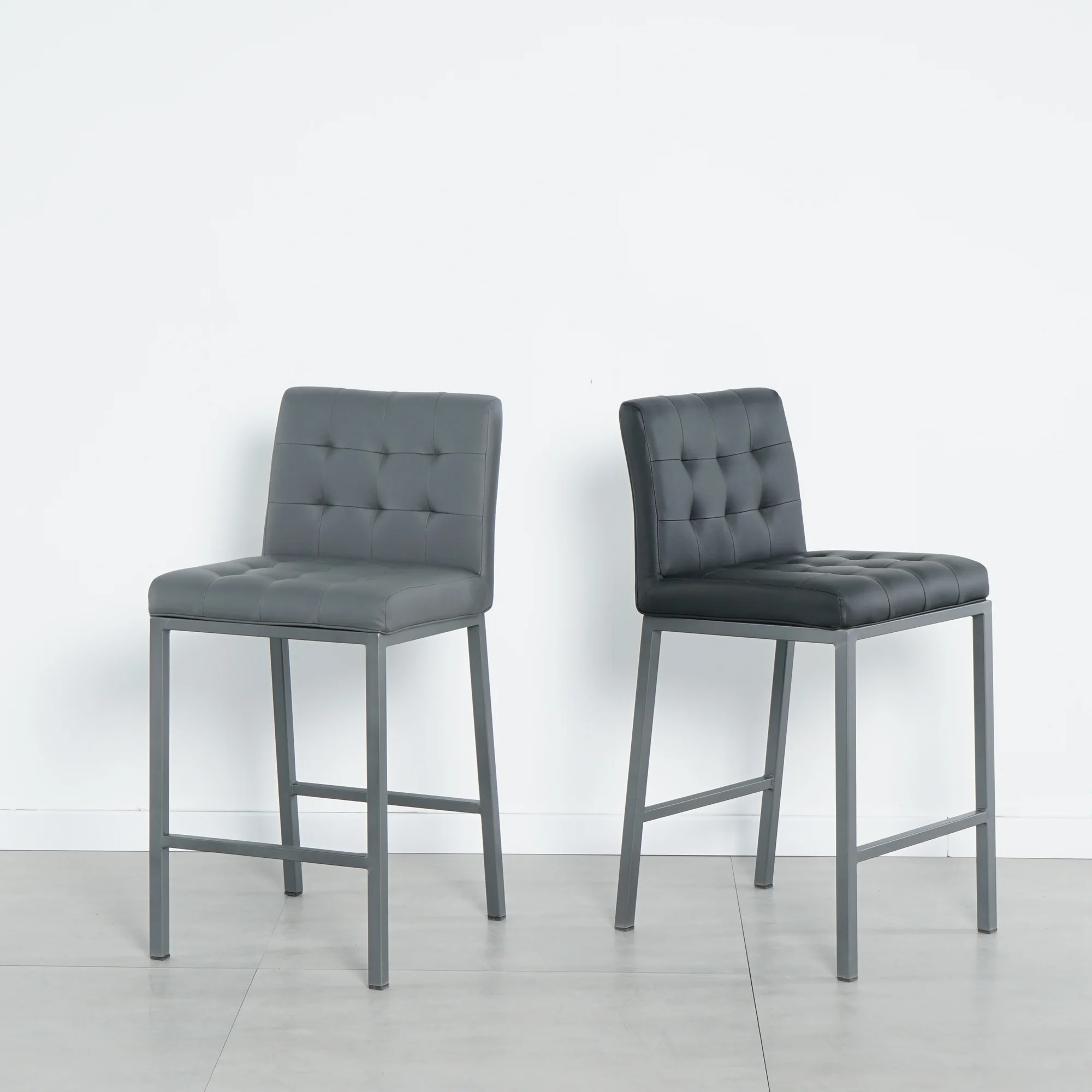 Недорогой современный дизайн высокий стул металлические ножки кухня ресторан