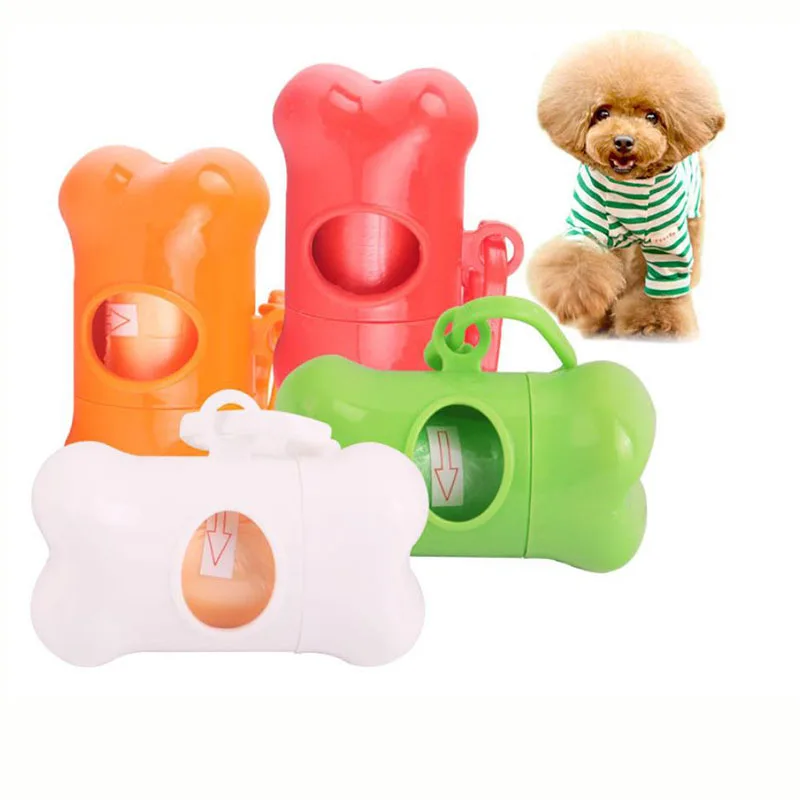 

Диспенсер для отходов домашних животных, пластиковый, в форме кости, для собак