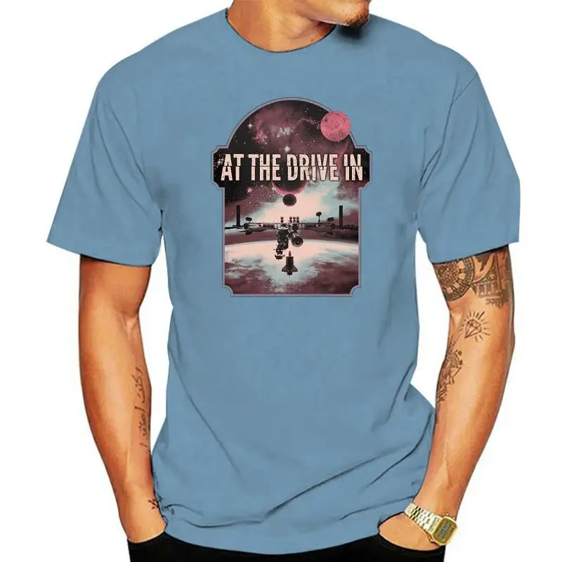 At The Drive In Eclipse T-Shirt - NEW OFFICIAL! O-Neck Fashion Casual High Quality Print T Shirt Design Short Sleeve Tee